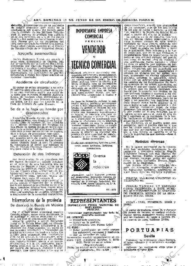 ABC SEVILLA 15-06-1975 página 36