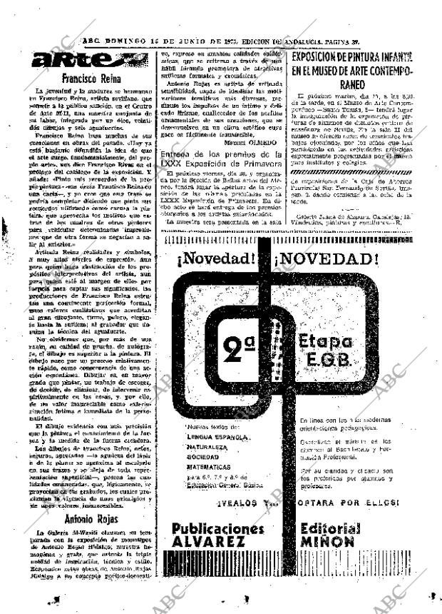 ABC SEVILLA 15-06-1975 página 37