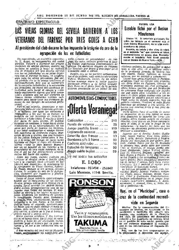 ABC SEVILLA 15-06-1975 página 43