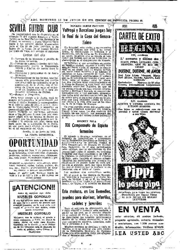 ABC SEVILLA 15-06-1975 página 46
