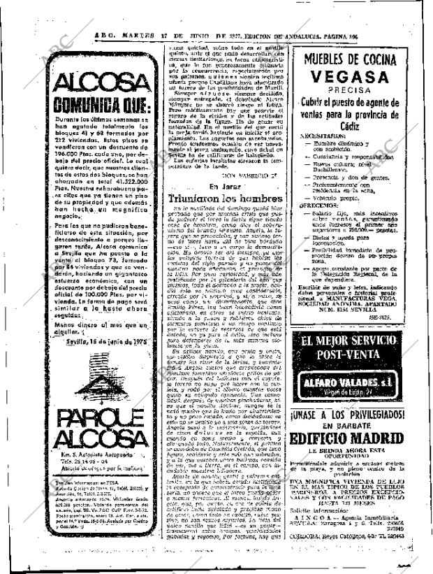ABC SEVILLA 17-06-1975 página 106