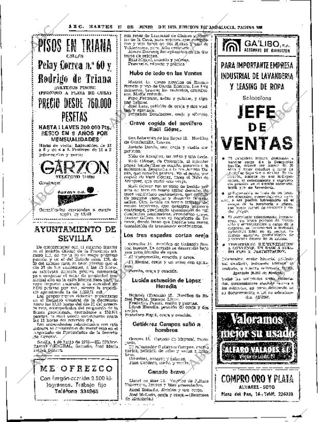 ABC SEVILLA 17-06-1975 página 108