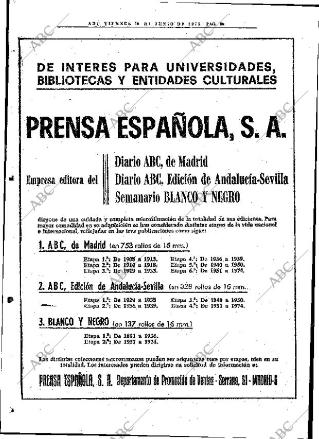 ABC MADRID 20-06-1975 página 108