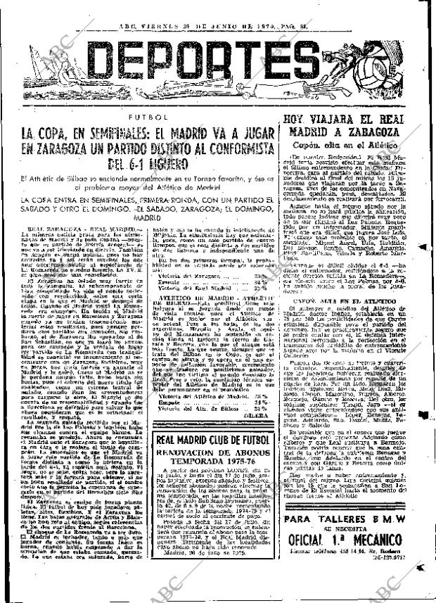 ABC MADRID 20-06-1975 página 109