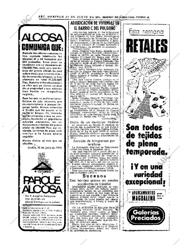 ABC SEVILLA 22-06-1975 página 52