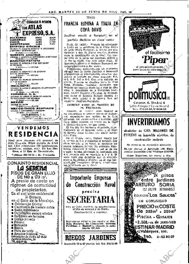 ABC MADRID 24-06-1975 página 108