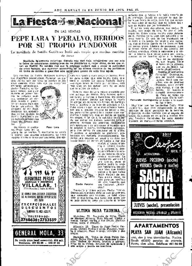 ABC MADRID 24-06-1975 página 113