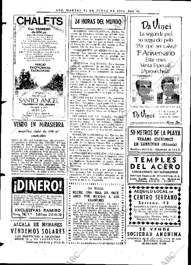 ABC MADRID 24-06-1975 página 120