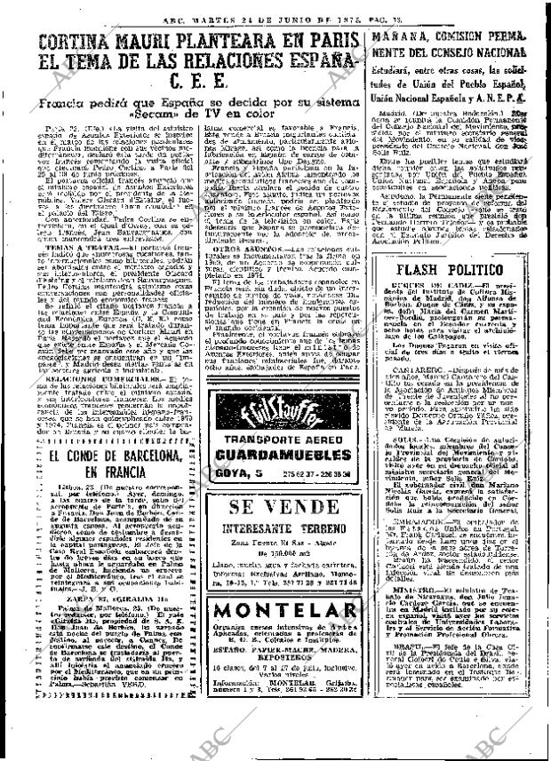 ABC MADRID 24-06-1975 página 41