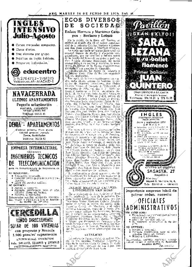 ABC MADRID 24-06-1975 página 68