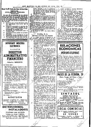 ABC MADRID 24-06-1975 página 76