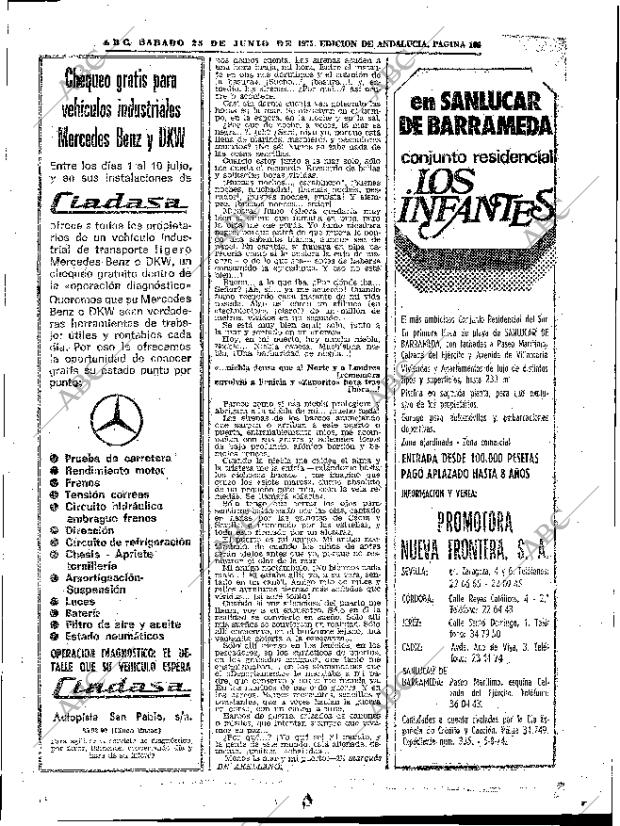 ABC SEVILLA 28-06-1975 página 109