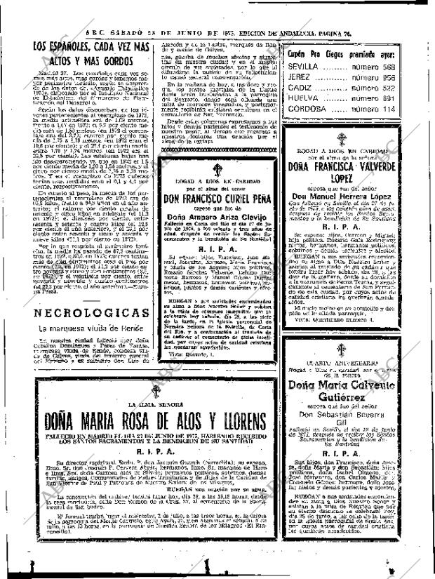 ABC SEVILLA 28-06-1975 página 76