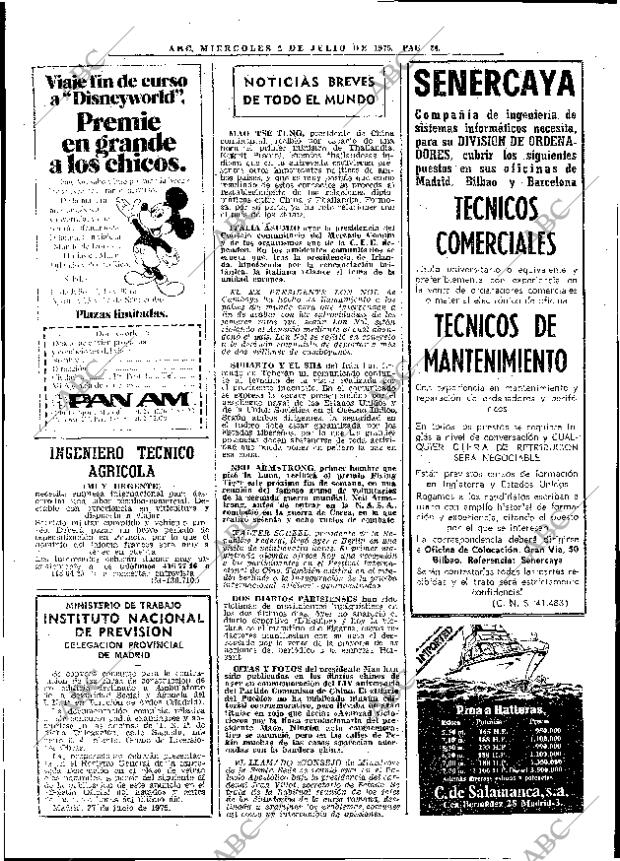 ABC MADRID 02-07-1975 página 38
