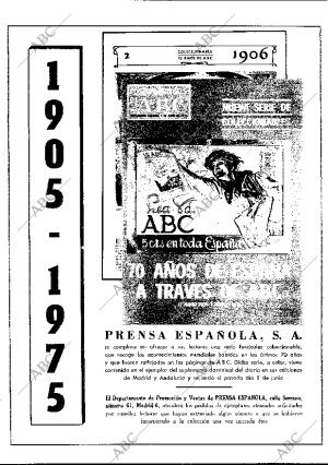 BLANCO Y NEGRO MADRID 05-07-1975 página 2