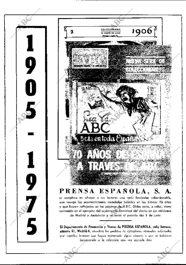 BLANCO Y NEGRO MADRID 05-07-1975 página 2