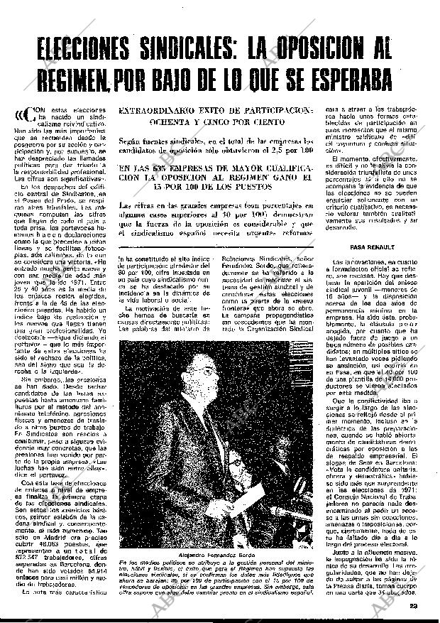 BLANCO Y NEGRO MADRID 05-07-1975 página 23