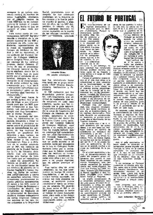 BLANCO Y NEGRO MADRID 05-07-1975 página 31