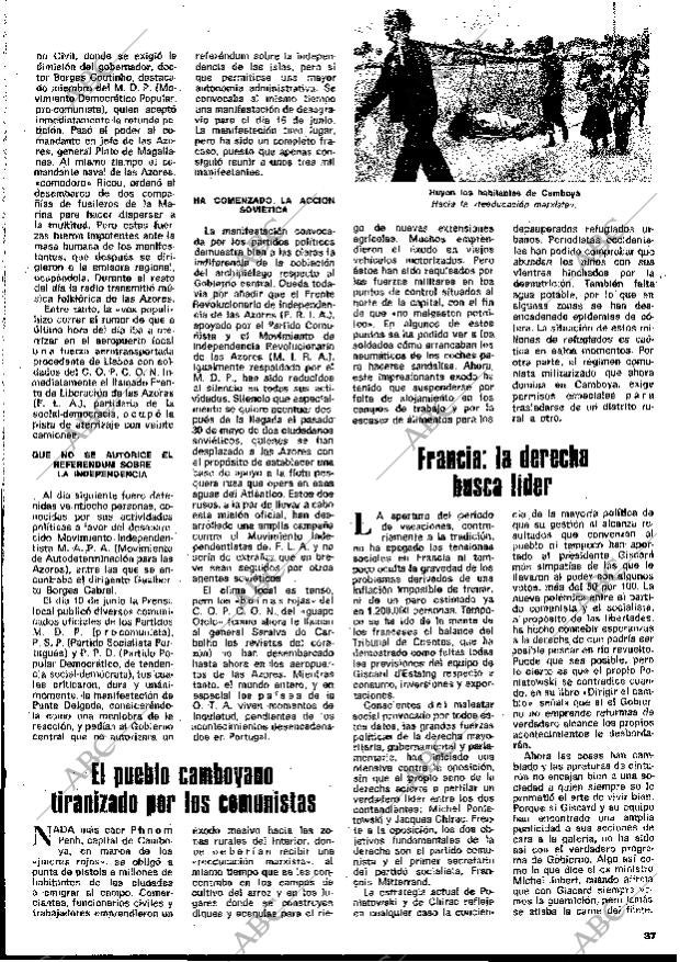 BLANCO Y NEGRO MADRID 05-07-1975 página 37