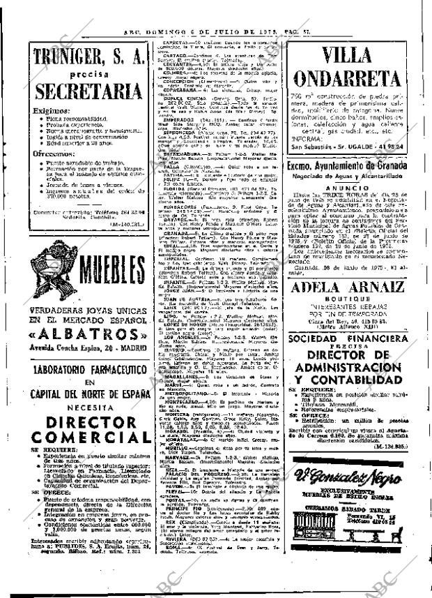 ABC MADRID 06-07-1975 página 71