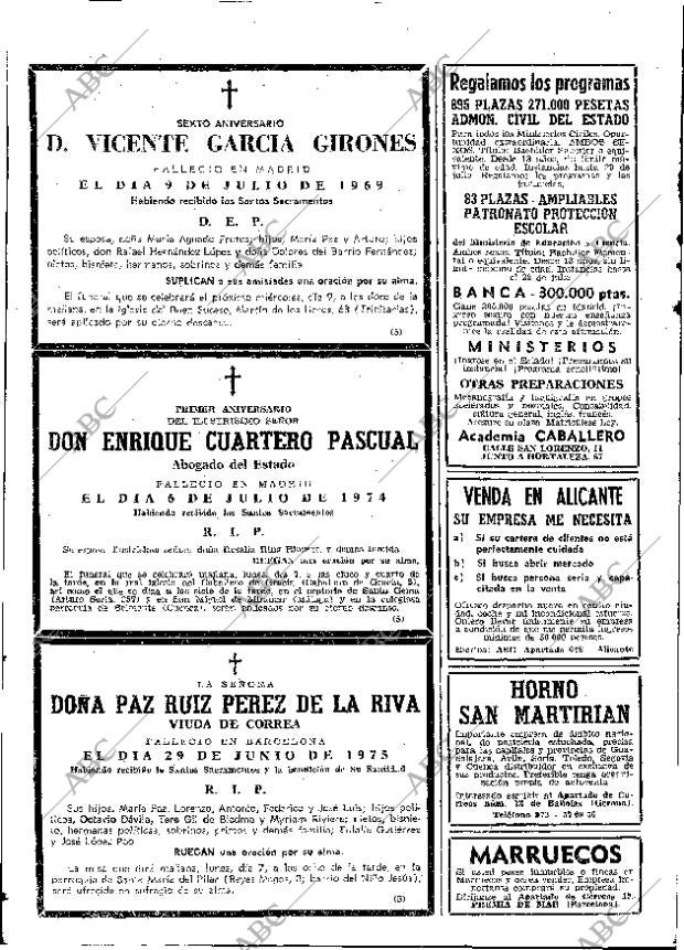 ABC MADRID 06-07-1975 página 88