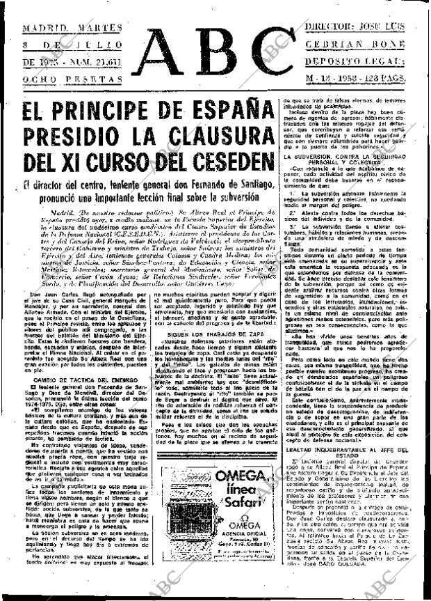 ABC MADRID 08-07-1975 página 17