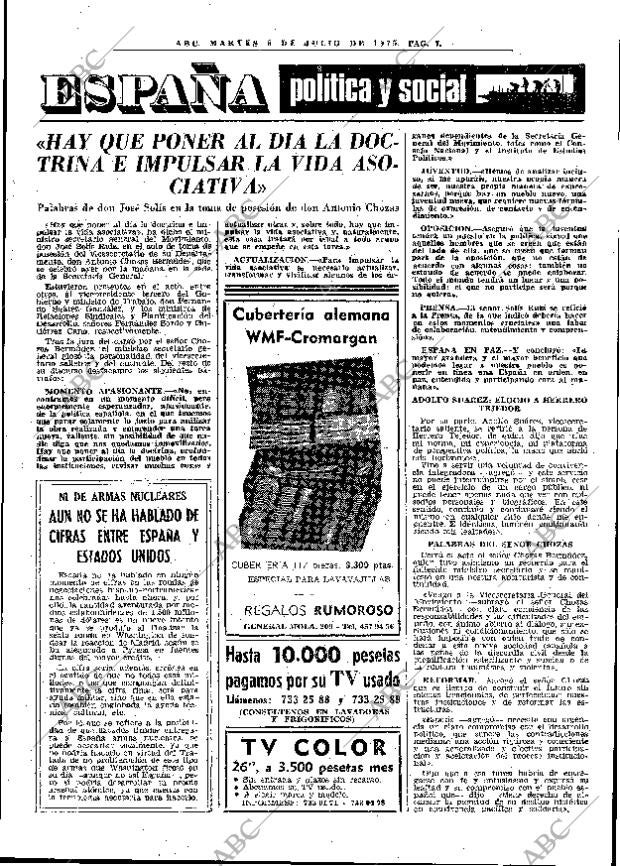 ABC MADRID 08-07-1975 página 23