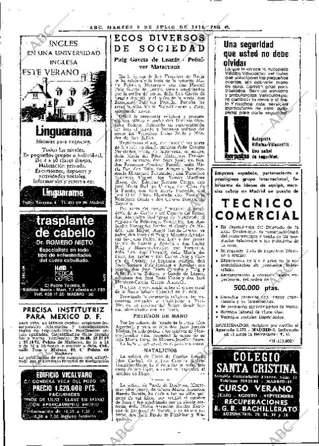ABC MADRID 08-07-1975 página 58