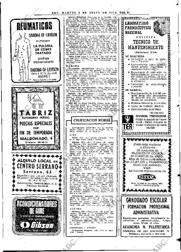 ABC MADRID 08-07-1975 página 77