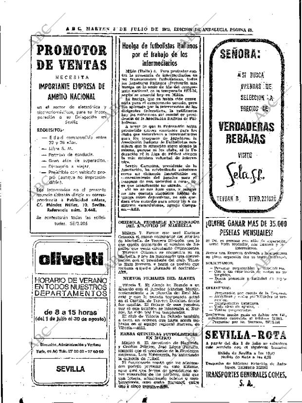 ABC SEVILLA 08-07-1975 página 66