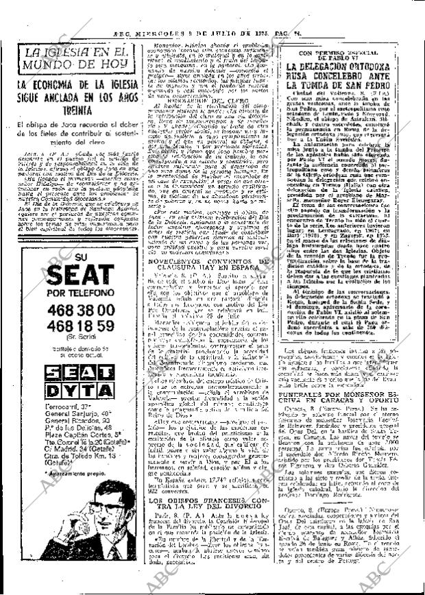 ABC MADRID 09-07-1975 página 38