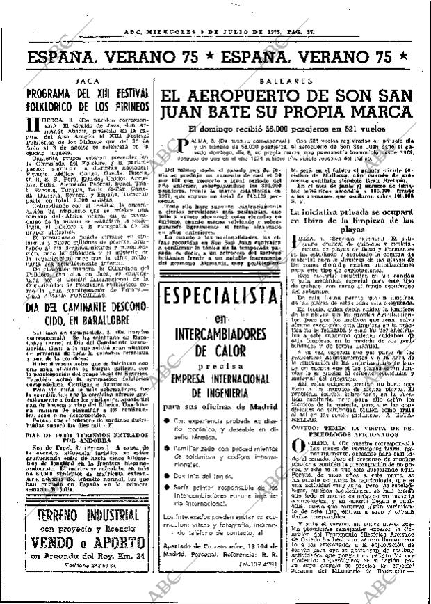 ABC MADRID 09-07-1975 página 41