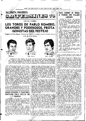 ABC MADRID 09-07-1975 página 88