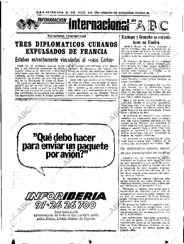 ABC SEVILLA 11-07-1975 página 23