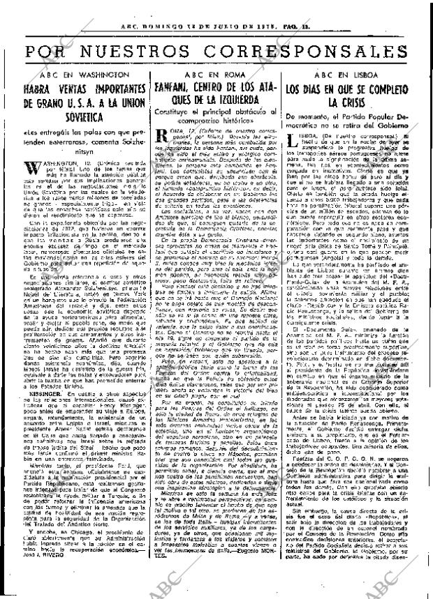 ABC MADRID 13-07-1975 página 25