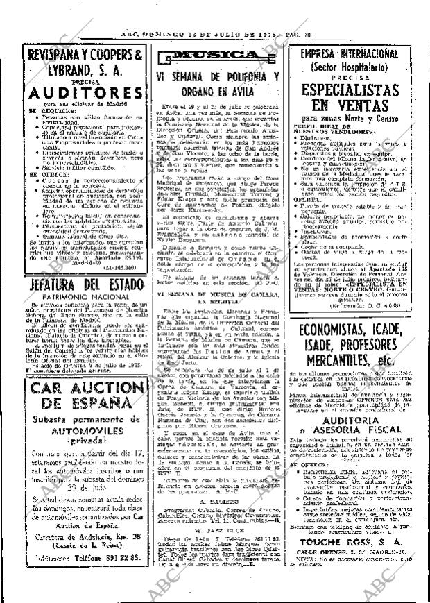 ABC MADRID 13-07-1975 página 42