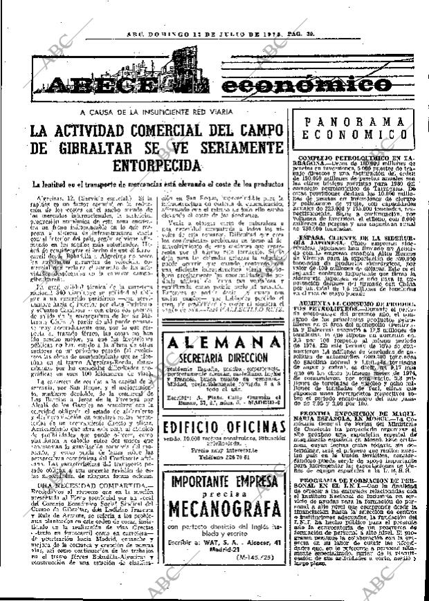 ABC MADRID 13-07-1975 página 51