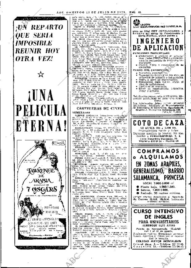 ABC MADRID 13-07-1975 página 65