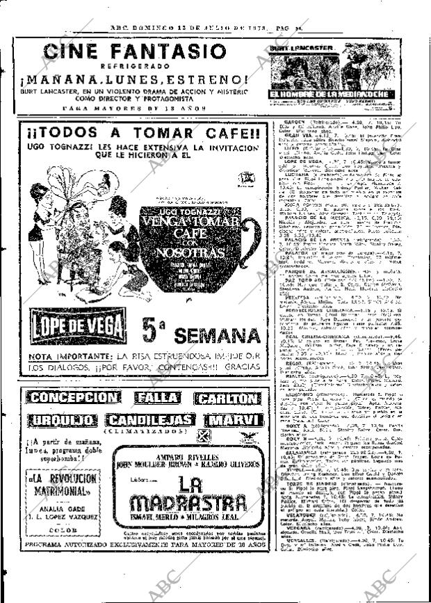 ABC MADRID 13-07-1975 página 66