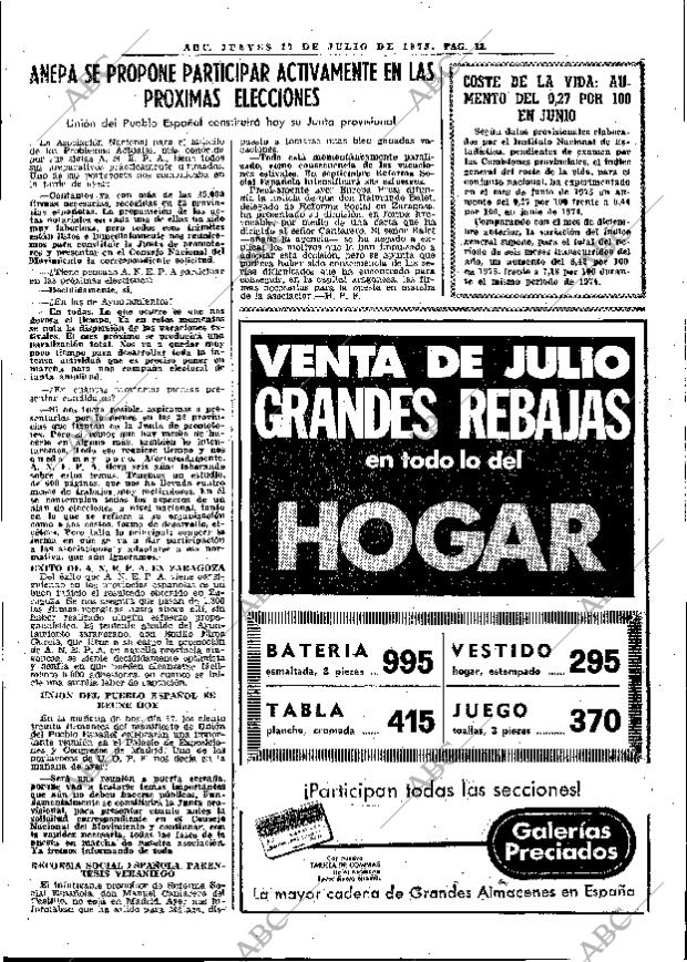 ABC MADRID 17-07-1975 página 17