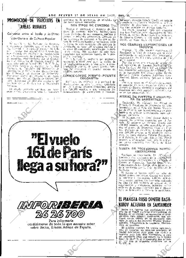 ABC MADRID 17-07-1975 página 36