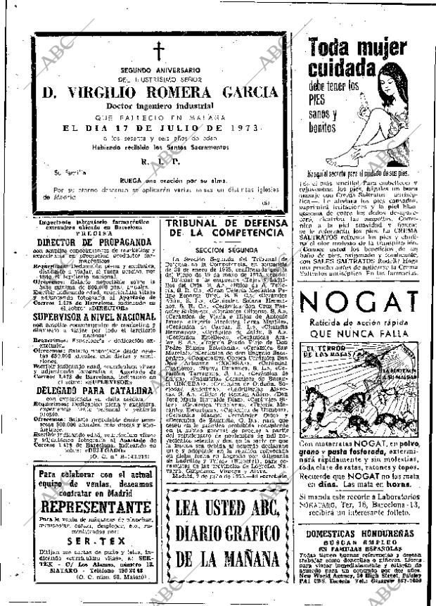 ABC MADRID 17-07-1975 página 68