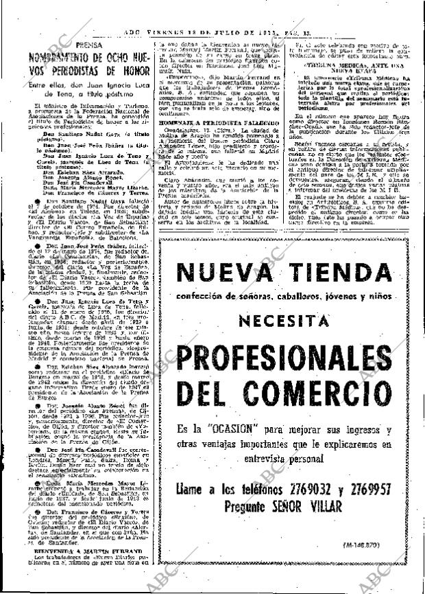 ABC MADRID 18-07-1975 página 25