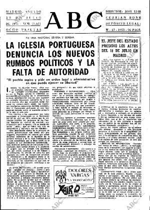 ABC MADRID 19-07-1975 página 13