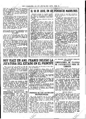 ABC MADRID 19-07-1975 página 19