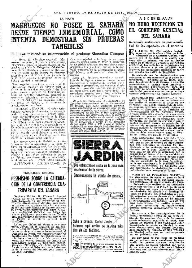 ABC MADRID 19-07-1975 página 21