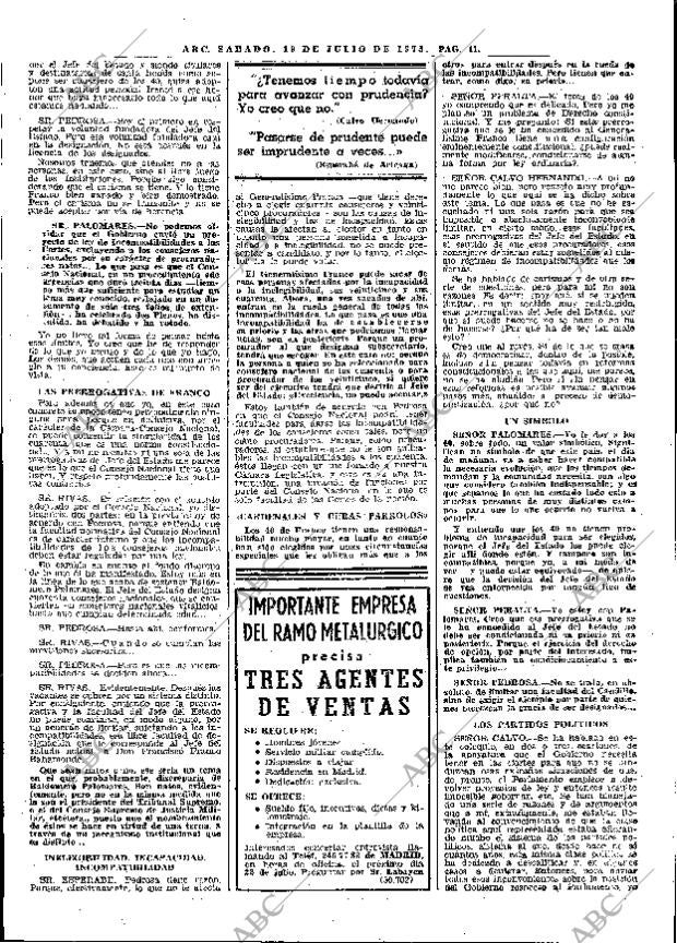 ABC MADRID 19-07-1975 página 23