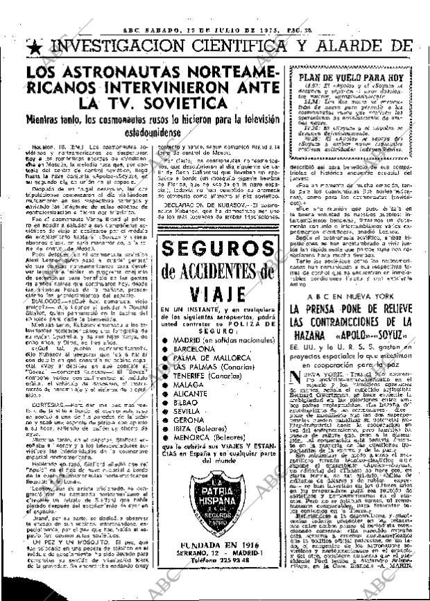 ABC MADRID 19-07-1975 página 32