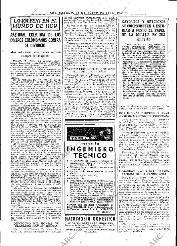 ABC MADRID 19-07-1975 página 34