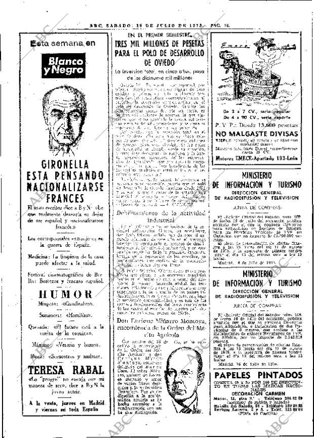 ABC MADRID 19-07-1975 página 46